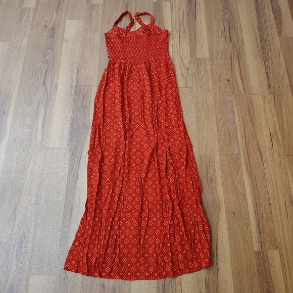 Xhilaration Ladies Maxi Sun Dress,  Ladies X-Small,  Ladies Long Sun Dress - Picture 6 of 6